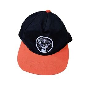 Jagermeister Black & Orange Baseball Cap Hat Snapback Jager Shot One Size